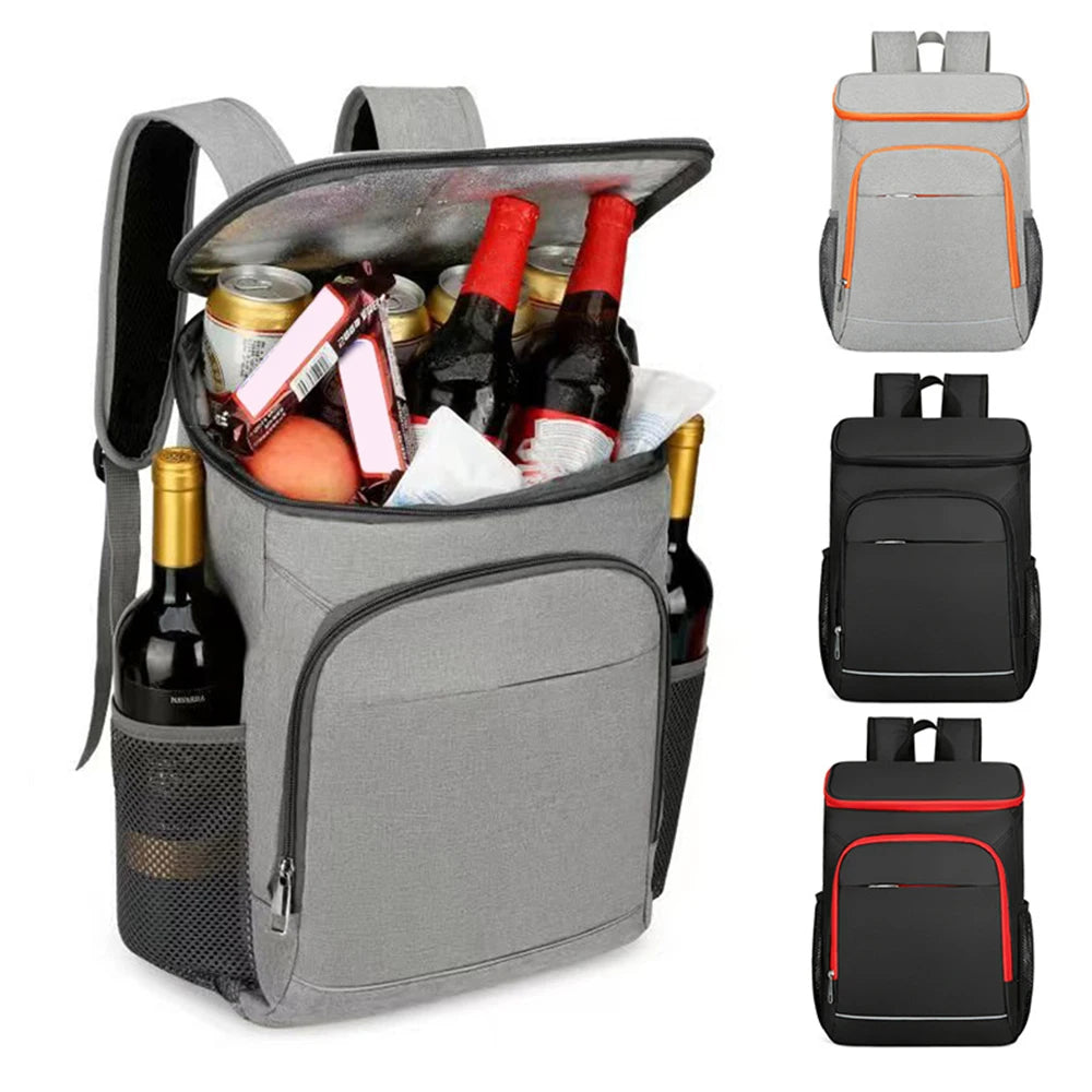 Backpack Cooler Leakproof, Lightweight, Insulated, Waterproof. Great for Parties, Luch, Camping, and more. Holds 30 Cans of your favorite Beverage, Hot or Cold Foods.