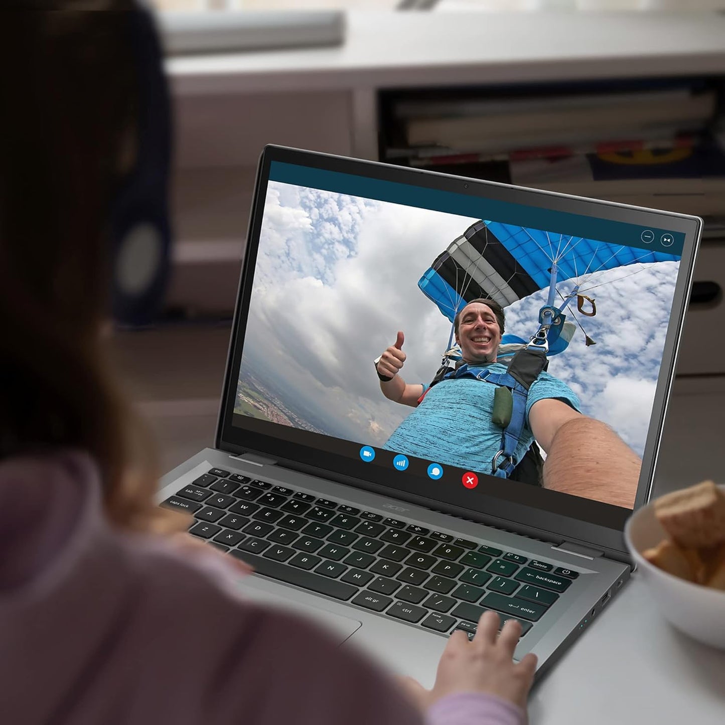 Aspire 3 Spin 14 Convertible Laptop | 14" 1920 X 1200 IPS Touch Display | Intel Core I3-N305 | Intel UHD Graphics | 8GB LPDDR5 | 128GB SSD | Wi-Fi 6 | Windows 11 Home in S Mode | A3SP14-31PT-37NV