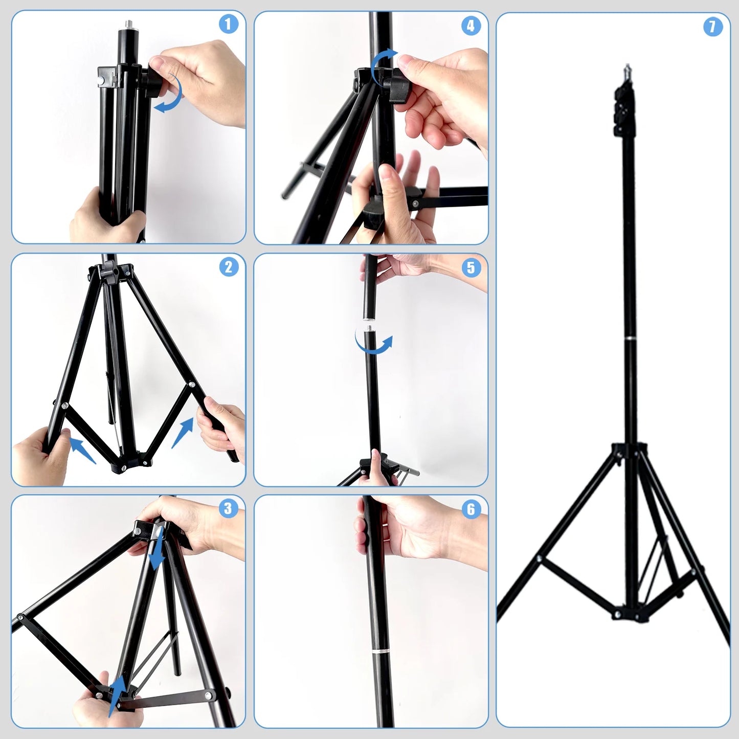 10" 26Cm LED Selfie Ring Light with 10 Brightness Modes – Adjustable Photography & Video Light, Phone Stand, Tripod, Dimmable Ring for Streaming and Content Creation