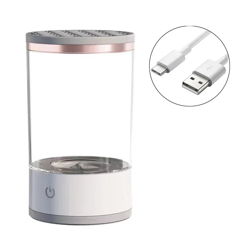 Pro Clean 3-in-1 USB Electric Makeup Brush Cleaner & Dryer – Portable, Quick & Effortless Brush Care Solution