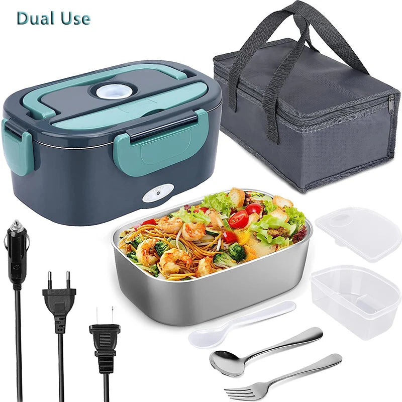 HeatMate™ Home and Car Dual Voltage Electric Gourmet Food Warmer