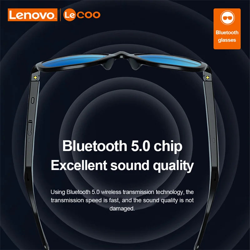 New Smart Glasses, With Headset, Wireless Bluetooth Listen To Music, Outdoor, Hear GPS Directions, HD Mic, Make Phone Calls