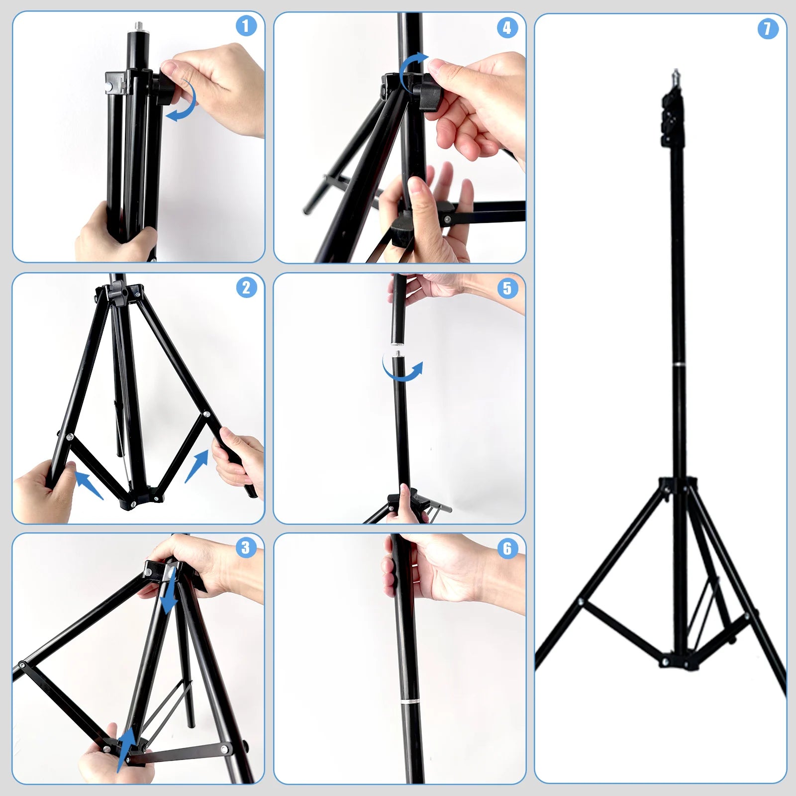 10" 26Cm LED Selfie Ring Light with 10 Brightness Modes – Adjustable Photography & Video Light, Phone Stand, Tripod, Dimmable Ring for Streaming and Content Creation
